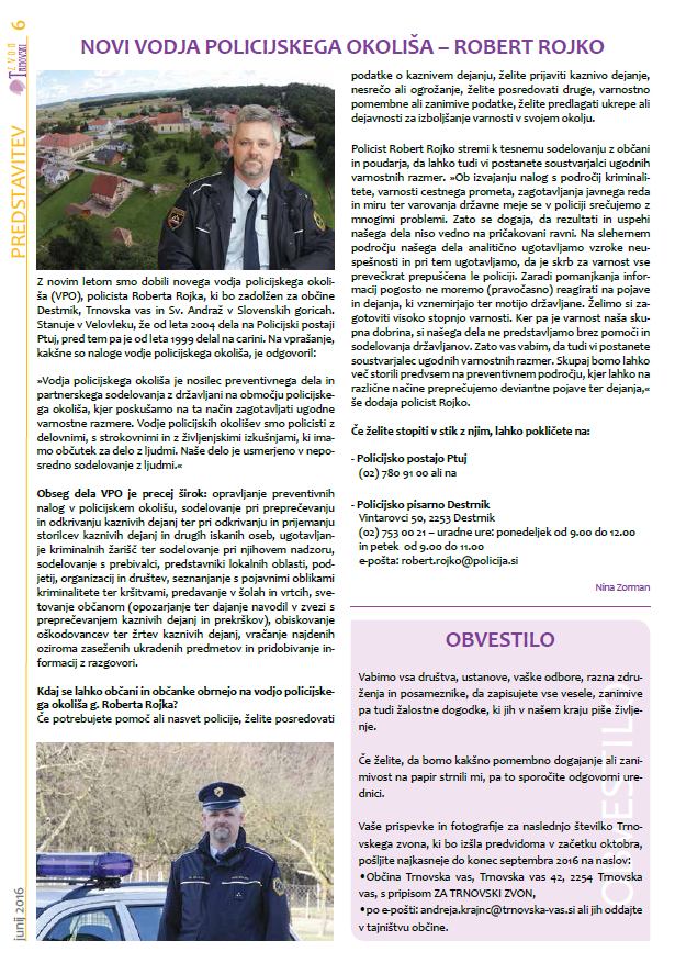Novi vodja policijskega okoli&scaron;a - Robert Rojko.png